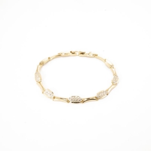 PULSEIRA ELOS FINOS CRAVEJADOS