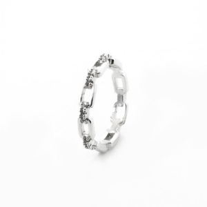 ANEL ELOS INSPIRED BOTTEGA OURO BRANCO