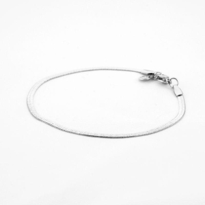 PULSEIRA MALHA LAMINADA M 17CM SEMIJOIA