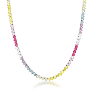 COLAR RIVIERA COLORS RAINBOW 42CM+3CM