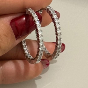 ARGOLA CRAVEJADA LUX M INTERNO E EXTERNO BANHO BRANCO