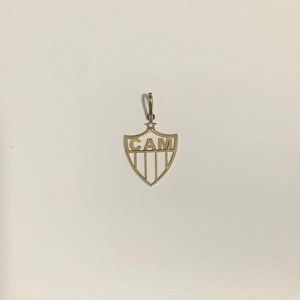 PINGENTEN ATLETICO MINEIRO OURO 18K