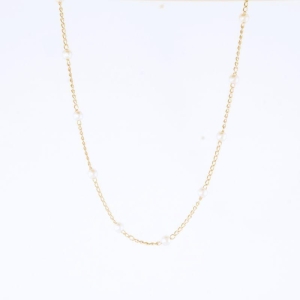 COLAR COM PÉROLAS 50CM