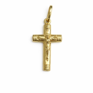 PINGENTE CRUCIFIXO OURO 18K