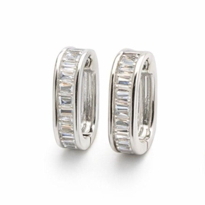ARGOLA GLAM NAVETE SEMI PRATA