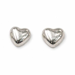 BRINCO M CORAÇÃO POLIDO SEMI PRATA