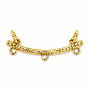 CANGA TRIPLA DETALHADA SEMI OURO