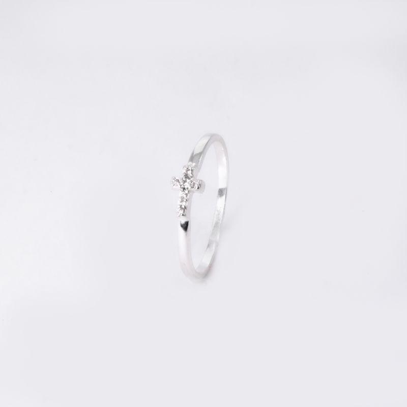 ANEL CRUZ CRAVEJADA PRATA 925