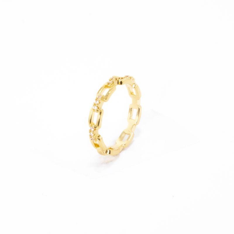 ANEL ELOS INSPIRED BOTTEGA OURO AMARELO