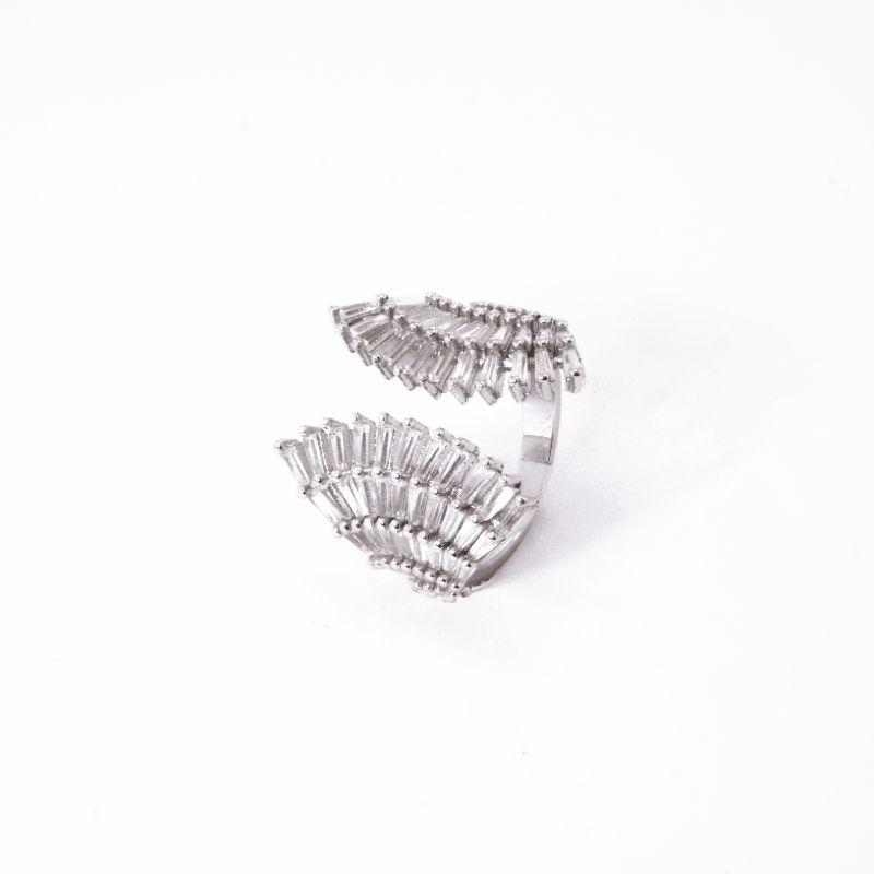 ANEL FESTA LEQUE COM ZIRCONIAS