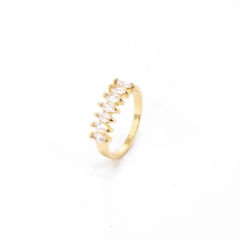 ANEL NAVETE DIAMOND OURO AMARELO