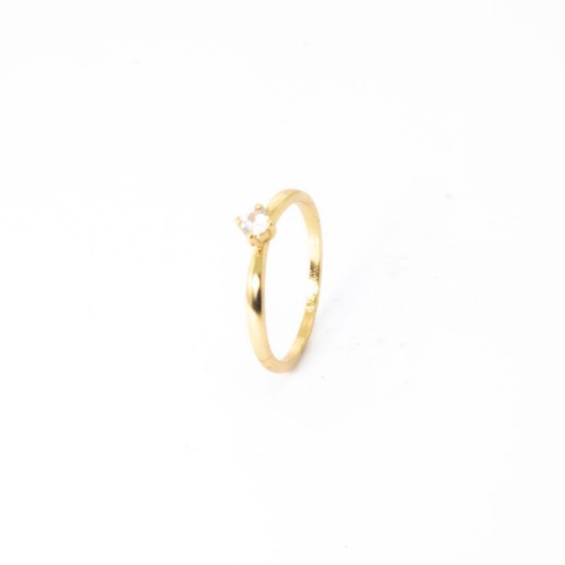 ANEL SOLITÁRIO 2,0MM 4 GARRAS