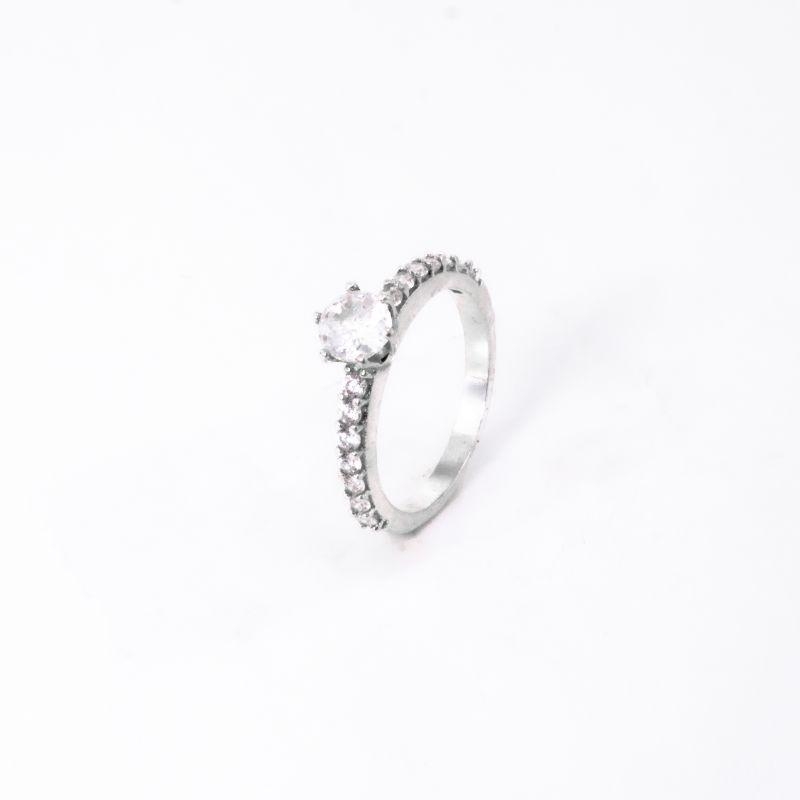 ANEL SOLITÁRIO PRINCESS 5MM