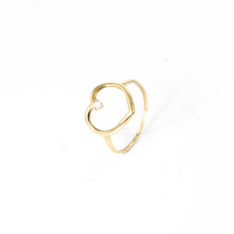 ANEL MARQUEZINE COM PONTO DE LUZ OURO 18K