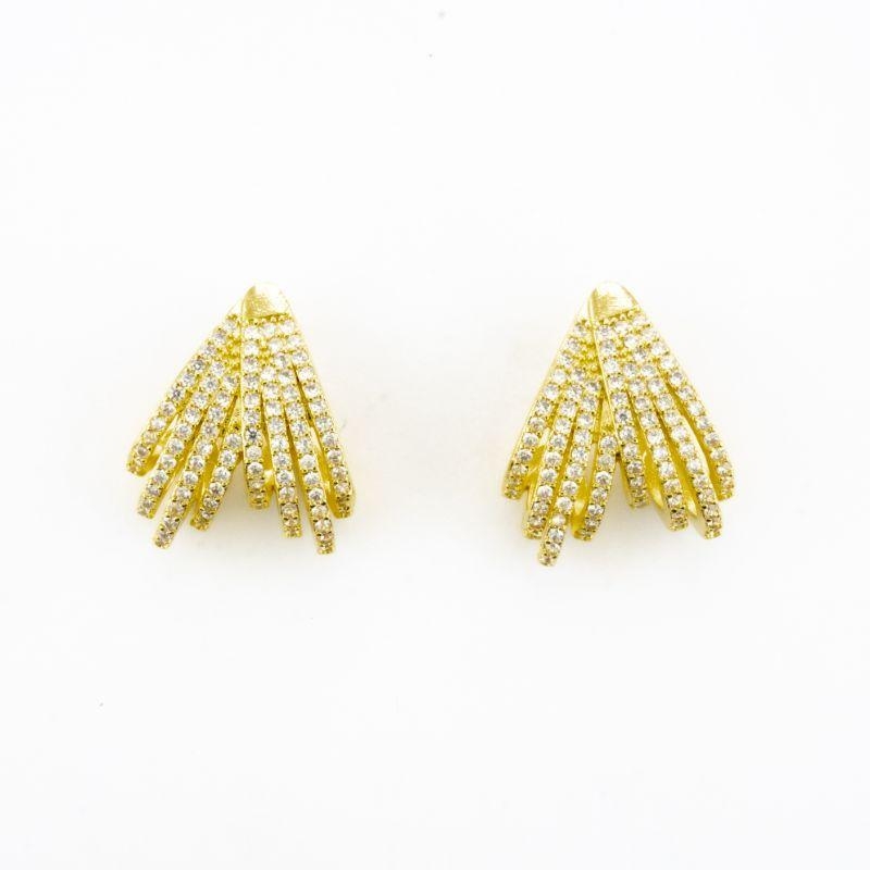 BRINCO CASCATA COM 8 LINHAS CRAVEJADAS