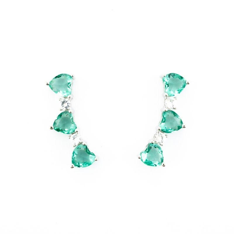 BRINCO TRES CORACOES VERDE