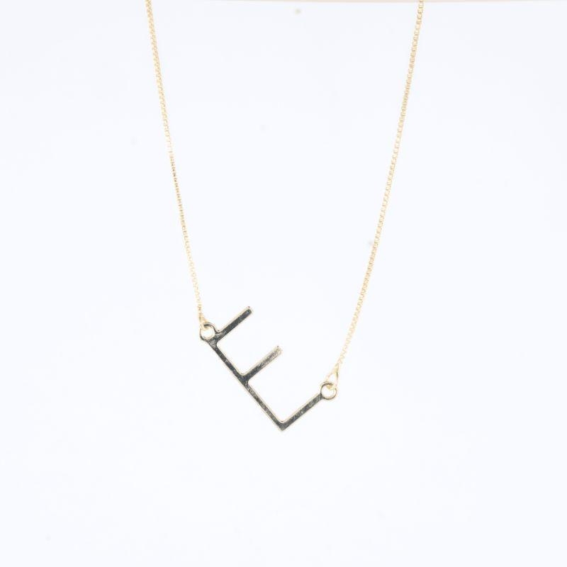 COLAR PERSONALIZADO 1 LETRA 2,5CM