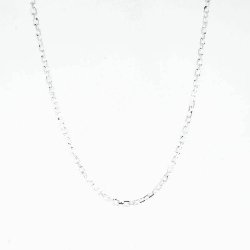 CORRENTE ELO CADEADO  PRATA 925 60CM