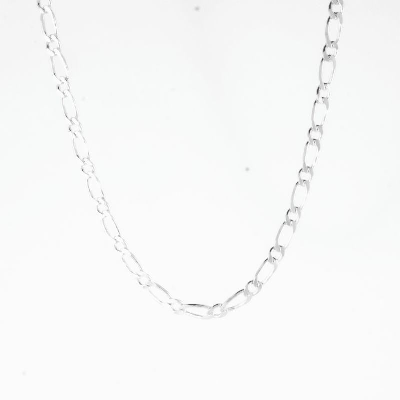 CORRENTE MASCULINA 1X1 60CM PRATA 925