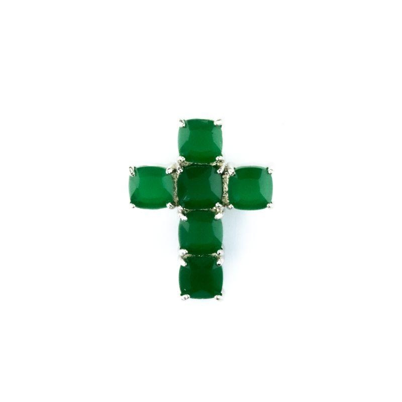 PINGENTE CRUZ VERDE