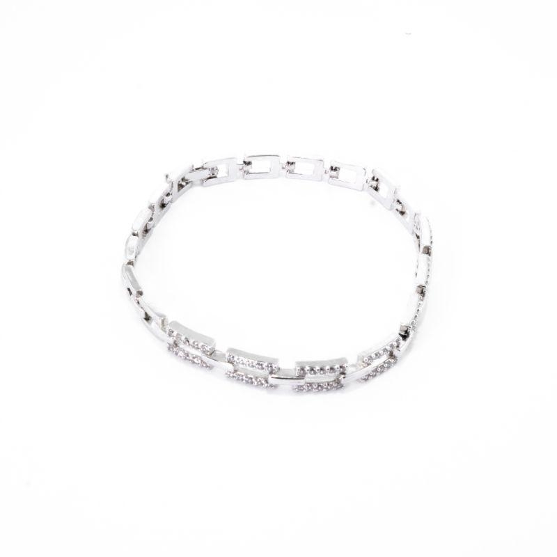 PULSEIRA ELO RELÓGIO CRAVEJADO