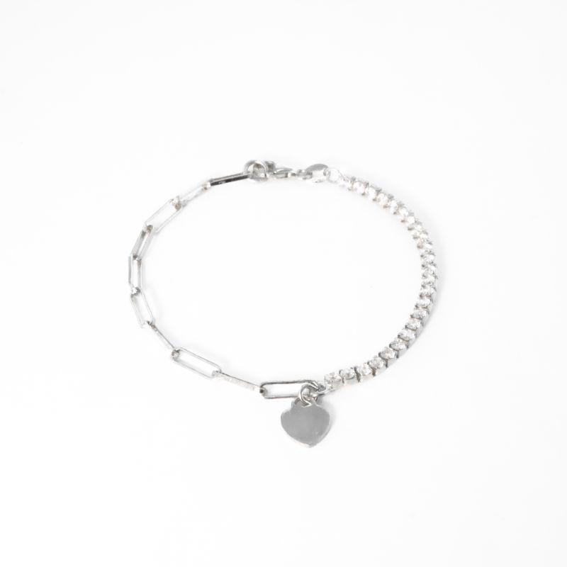 PULSEIRA RIVIERA ROMANTIC PRATA 925