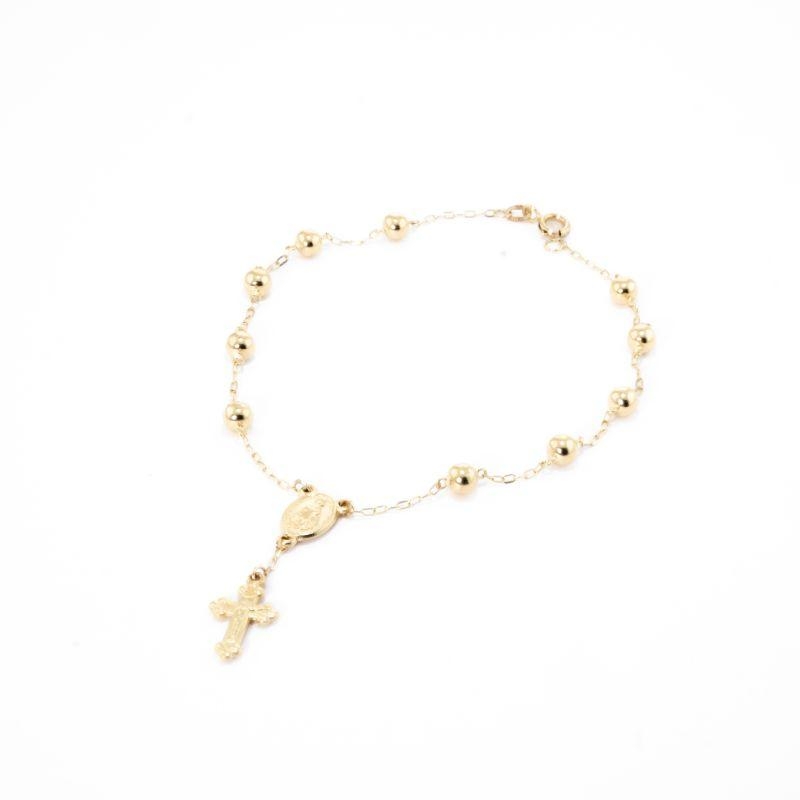 PULSEIRA TERÇO 20,5CM OURO 18K