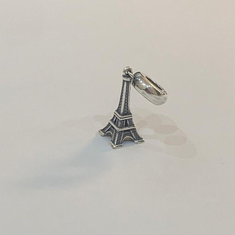 BERLOQUE TORRE EIFFEL PRATA 925 ENVELHECIDO