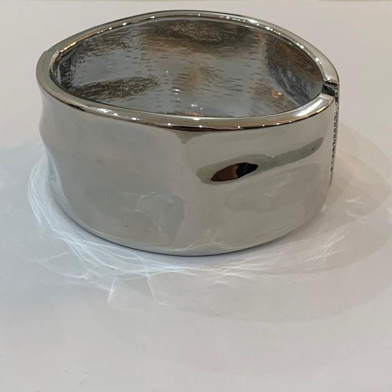 BRACELETE BOLD ORGANICO OURO BRANCO