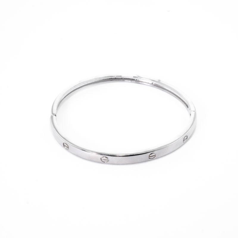 BRACELETE CARTIER OURO BRANCO