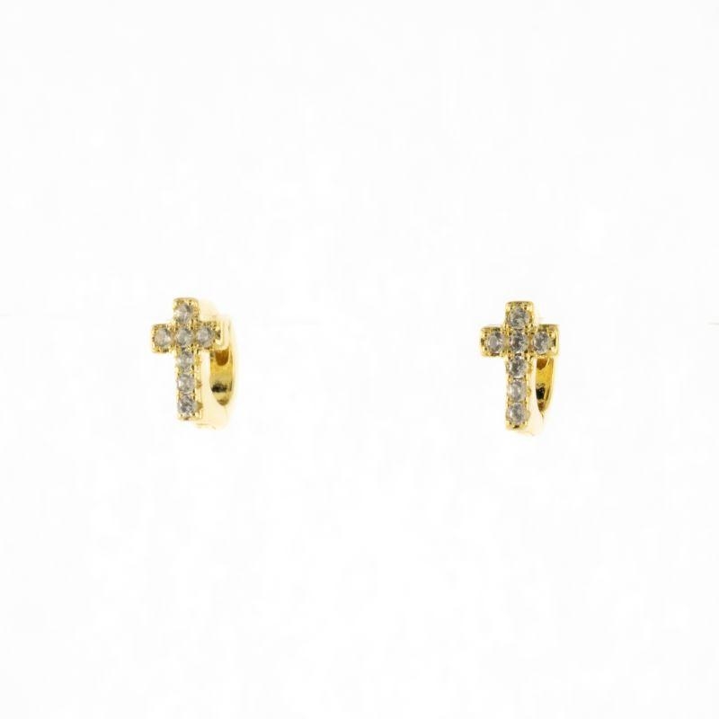 BRINCO ARGOLA M COM CRUZ CRAVEJADA