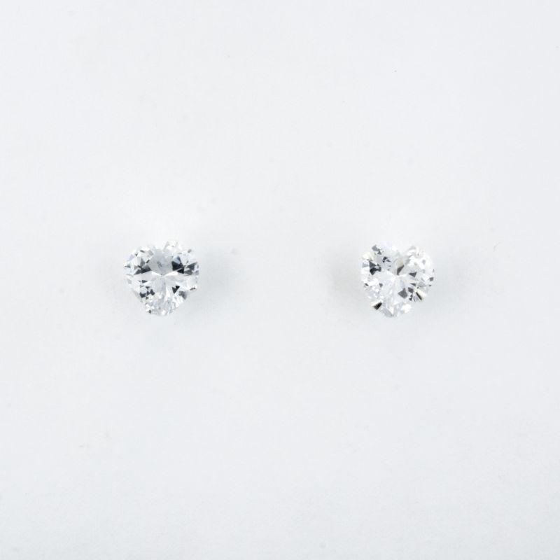 BRINCO PONTO DE LUZ CORAÇÃO M PRATA 925