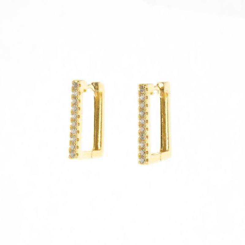 BRINCO RETANGULAR CRAVEJADO M