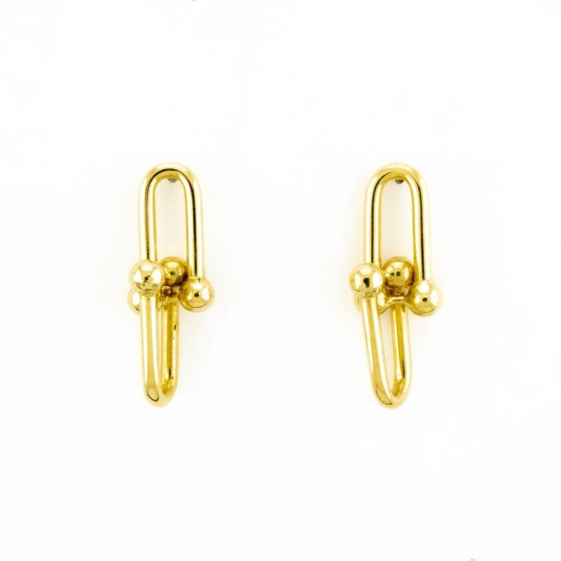 BRINCO TIFFANY TAMANHO G OURO 18K