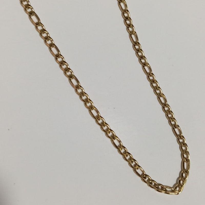 COLAR 3X1 LONGO 60CM BANHADO NO OURO AMARELO