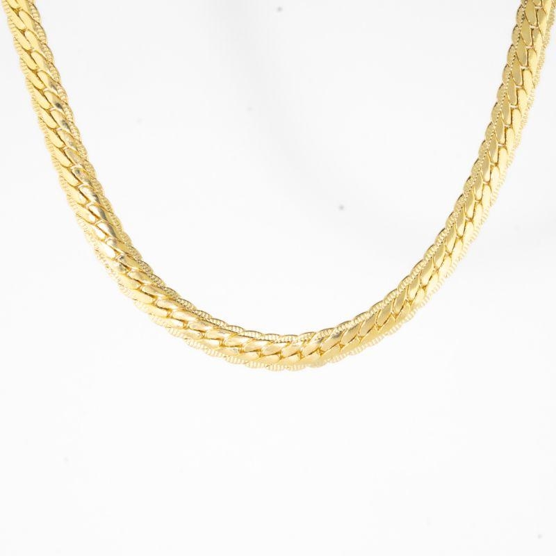 COLAR CHOCKER SERPENT CHAIN 35 CM