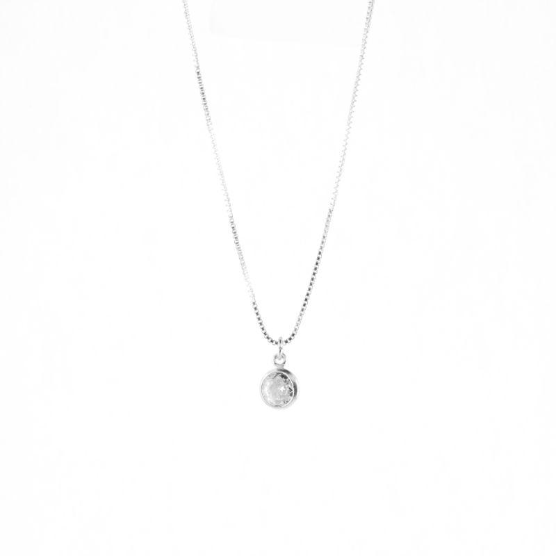 COLAR PONTO DE LUZ PRATA 925