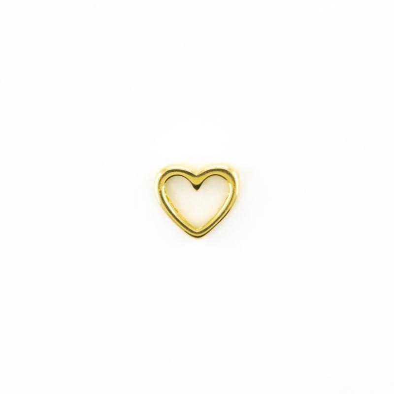 PINGENTE CORAÇÃO DE GALERIA PASSANTE