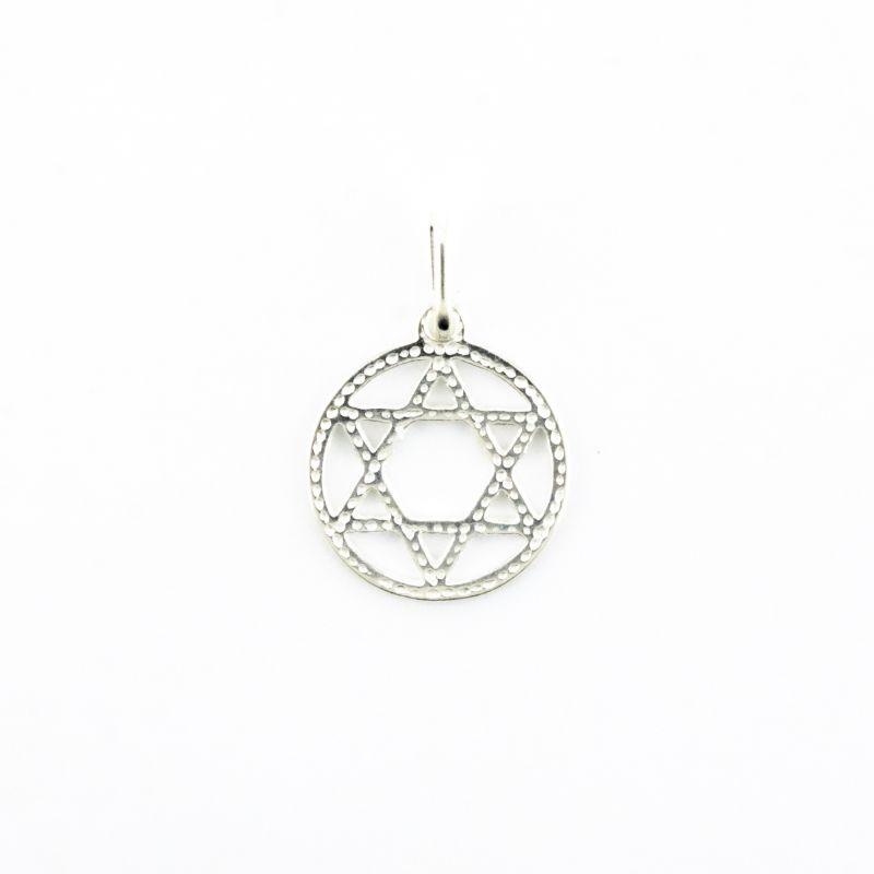 PINGENTE ESTRELA DE DAVI PRATA 925