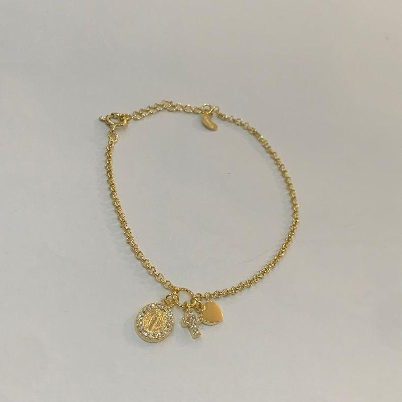 PULSEIRA NOSSA SENHORA DAS GRACAS E CRUZ CRAVEJADA