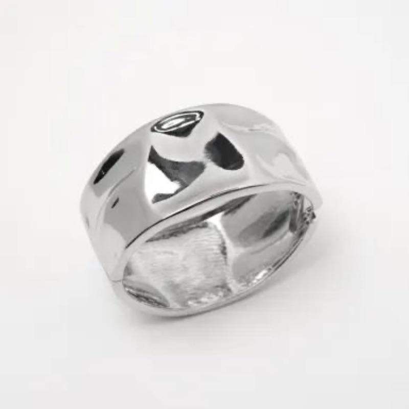 BRACELETE BOLD ORGANICO OURO BRANCO