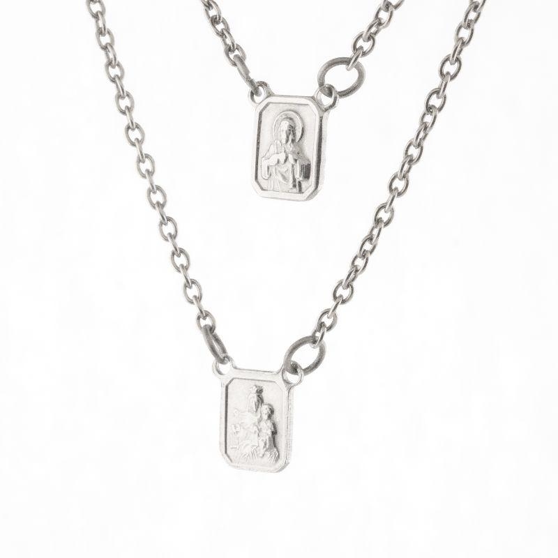 ESCAPULÁRIO SAGRADA FAMÍLIA AÇO