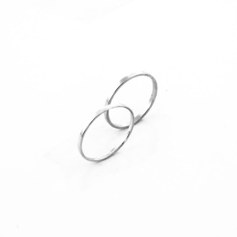 ALIANÇA 1,5MM RETA FINA PRATA 950 (PEDIDOS E PERSONALIZAÇÃO PELO WHATSAPP)