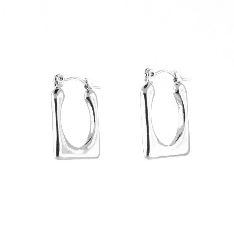 BRINCO ARGOLA ORGÂNICO SEMIJOIA