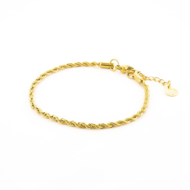 PULSEIRA VINTAGE M COM 17CM / 3CM DE EXTENSOR SEMIJOIA