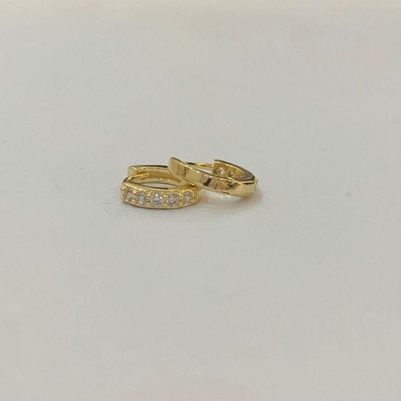 BRINCO ARGOLA CRAVEJADA INTERNO P