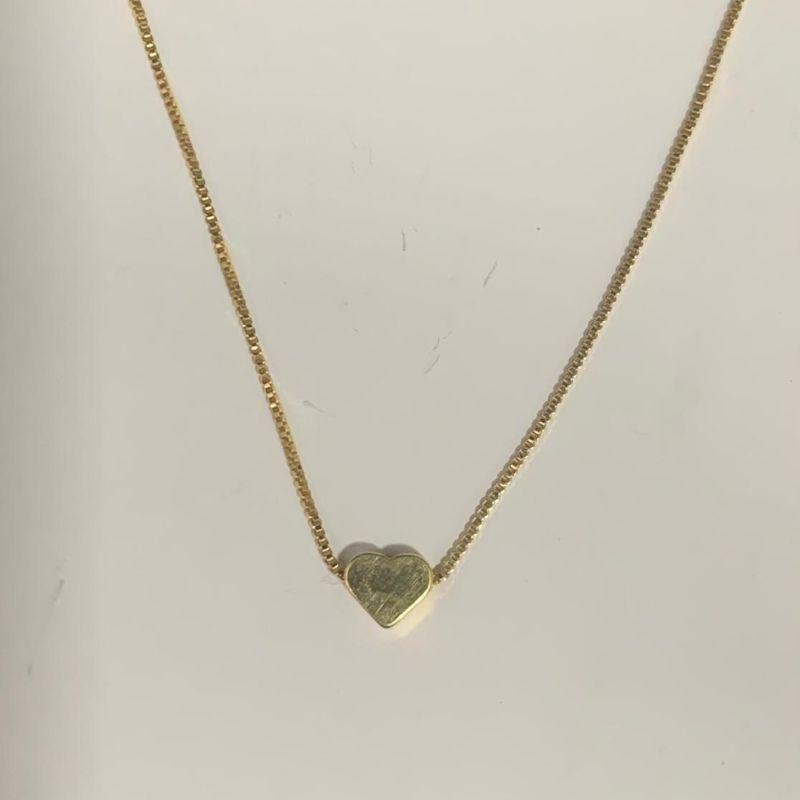 COLAR CORACAO LISO M