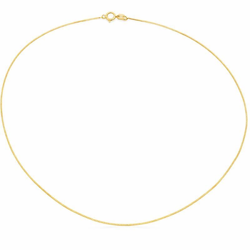 COLAR VENEZIANA 40CM OURO 18K