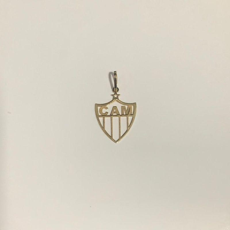 PINGENTEN ATLETICO MINEIRO OURO 18K