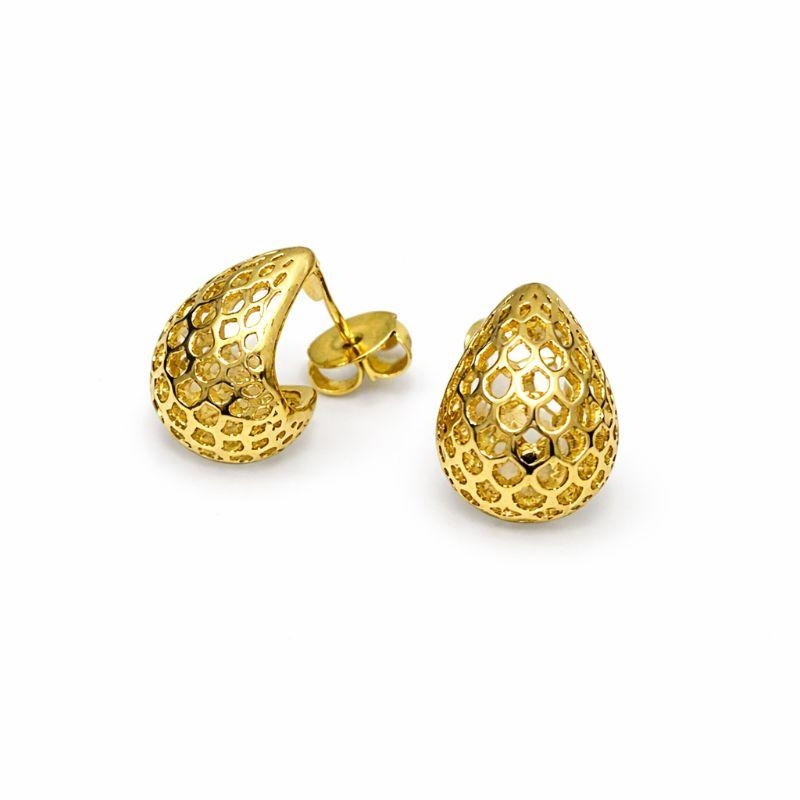 BRINCO GOTA LAMINADA SEMI OURO